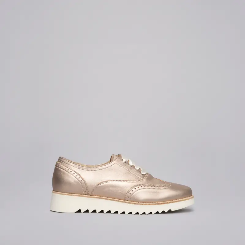 NeroGiardini Outlet Stringate Donna in Pelle - Rosa