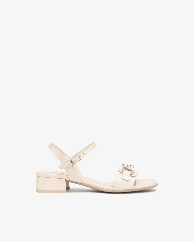 NeroGiardini Sandali Donna in Pelle - Avorio