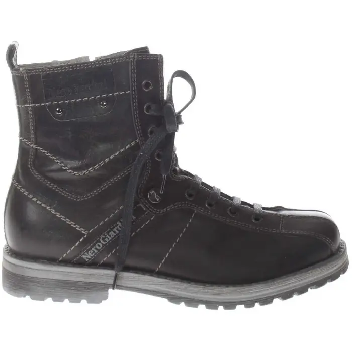 NeroGiardini Stivaletti bambini 35122-RI 060 - Anfibio in pell Nero