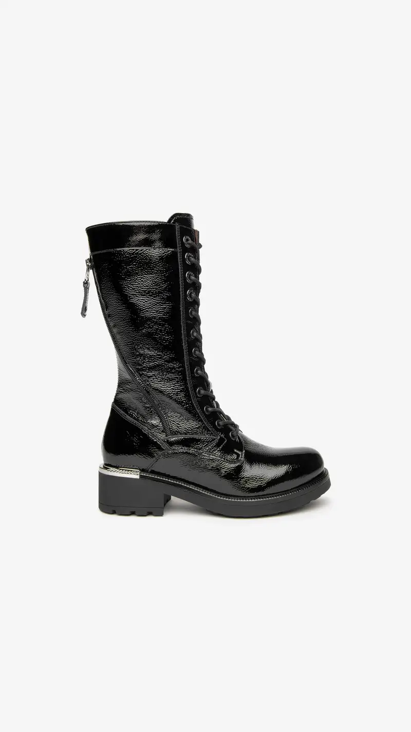 NeroGiardini Stivali Donna in Pelle - Nero