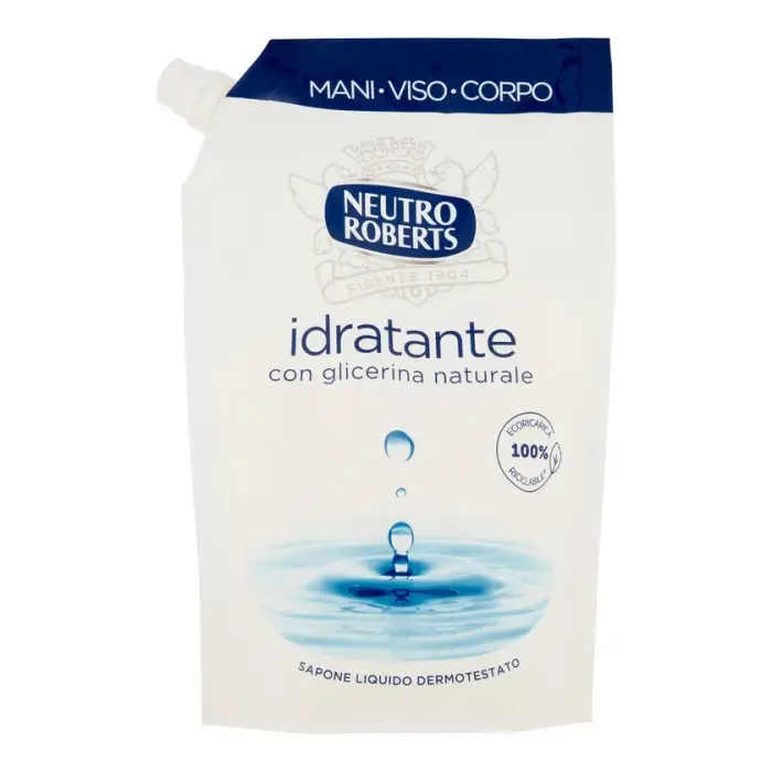 Neutro roberts Glicerina Naturale sapone idratante per le mani ricarica 400 ml