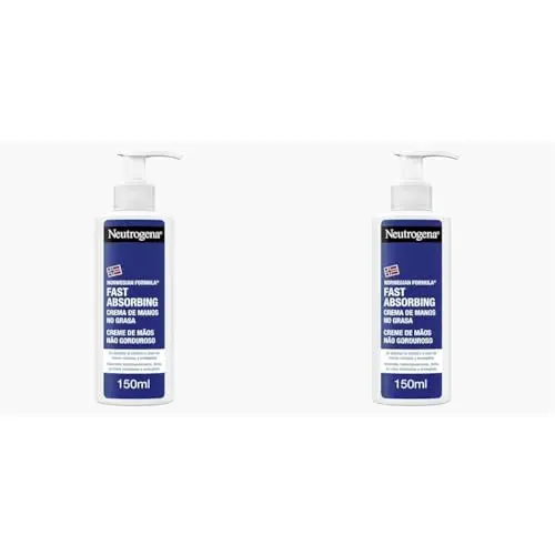 Neutrogena Formula Norvegese Crema Mani Assorbimento Rapido, Crema mani riparatrice con Glicerina e Vitamina E, Crema