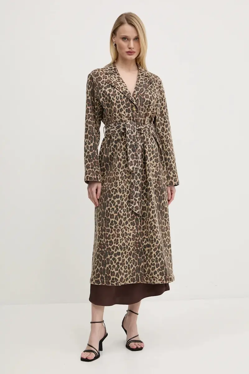 Never Fully Dressed cappotto Lucia donna colore beige NFDOU403