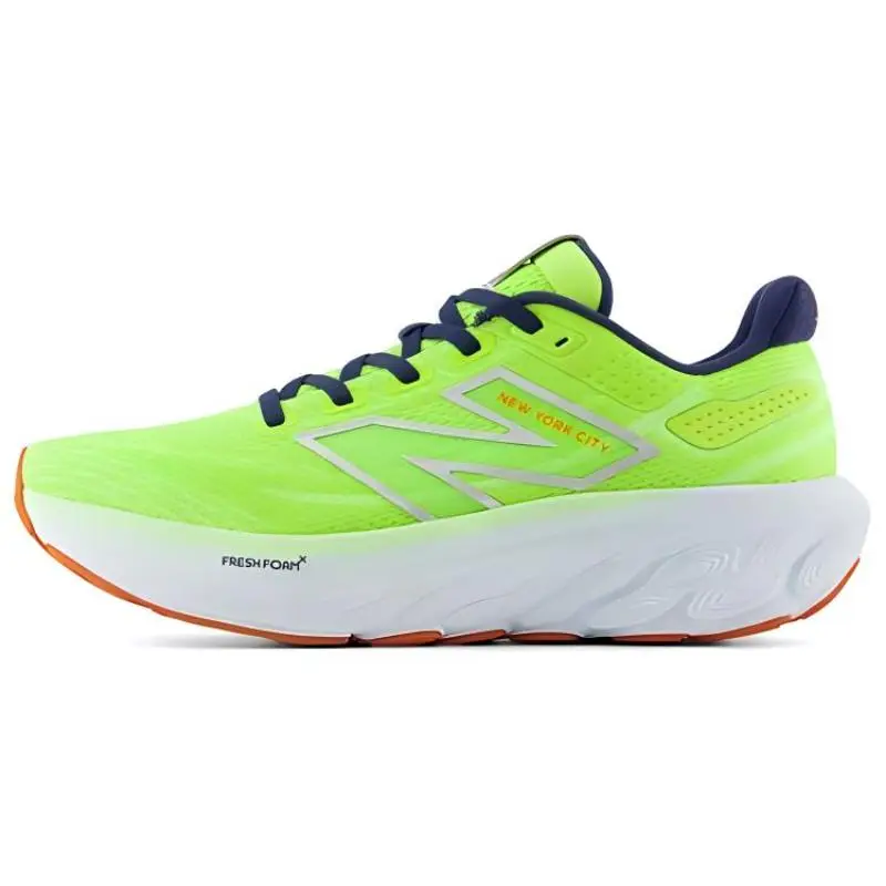 New Balance 1080V13 TCS Nyc Marathon Thirty Watt/Bleached Lime Glow/Navy Sneakers Sneakers da Donna W1080Y13