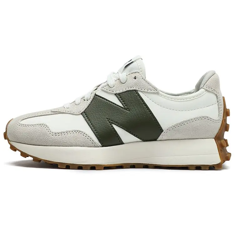 New Balance 327 Oatmeal Oak Green Unisex Sneakers Cream Moonbeam Off-White MS327ASN