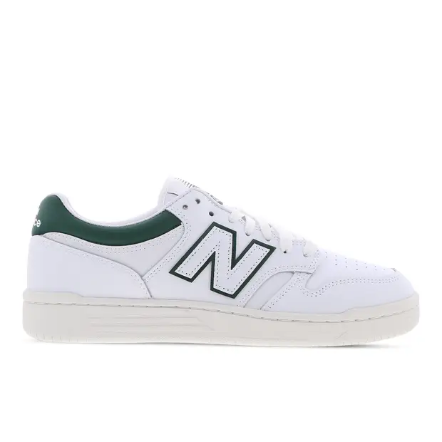 New Balance 480 Uomo - Sneakers Bianco - .5 - Cuoio White