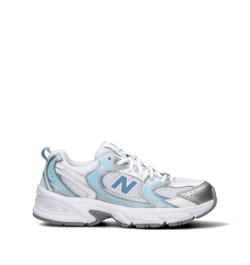 NEW BALANCE 530 Sneaker ragazzo bianca/azzurra Vario
