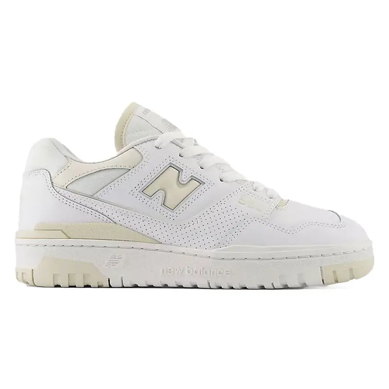 New Balance 550 Lea Bianco Rosa - Sneakers Donna EUR 38 / US 7 5