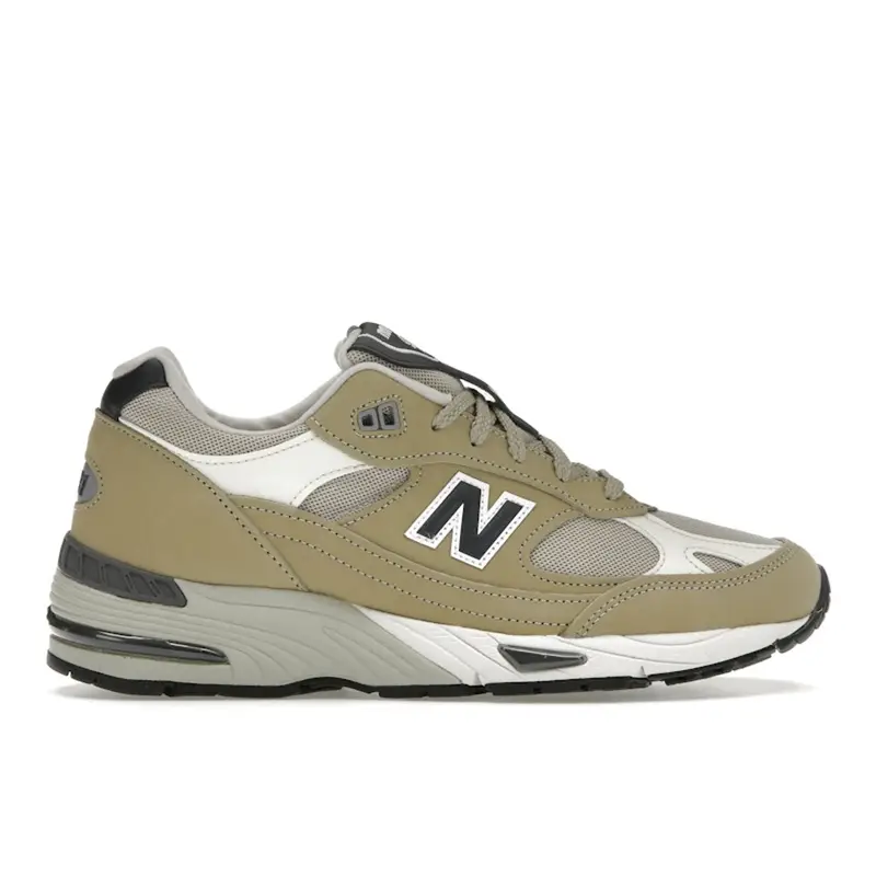 New Balance 991 Made in England Marrone Olmo Riso Scarpe da Ginnastica da Uomo M991BTN 41 5