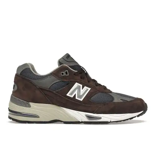New Balance 991 Made In England Marrone Sneakers da Uomo Blu M991BNG
