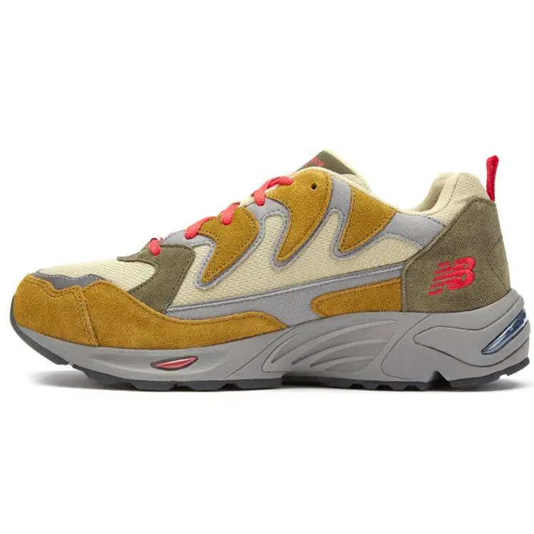 New Balance Chums X Nb 875 Scarpe da Corsa Casual Basse in Tessuto a Doppio Strato Pelle Bovina Pelle Sintetica Suola Spessa di Tendenza