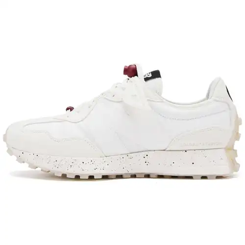 New Balance ColorsxStudios x 327 Bianco Neve Rosso Rumba Sneakers Unisex MS327CF