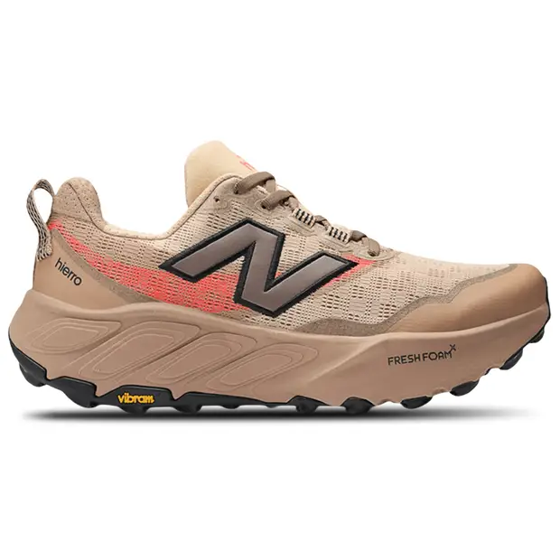 New Balance Fresh Foam X Hierro V9 Uomo - Sneakers Marrone - .5 - Pelle Brown