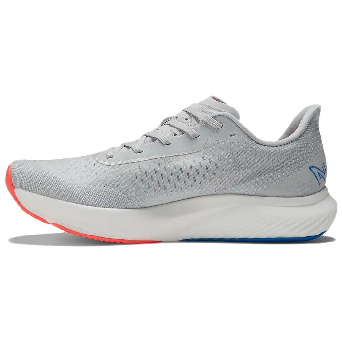 FuelCell Rebel v3 Alluminio Leggero Scarpe da Ginnastica da Uomo Argento Rosso Elettrico Cobalto MFCXCG3 43