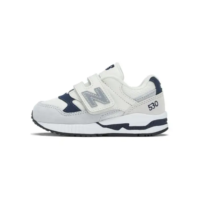Nb 530 Scarpe Comode Resistenti Basse per Camminare Scarpe da Bambino Bianco Grigio KV530SRI 21