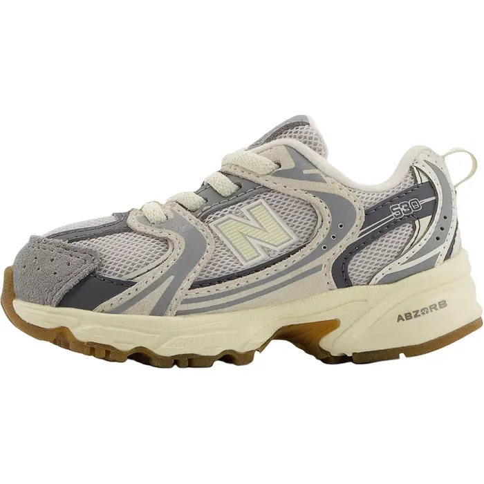 NB 530 Versatili Comode Scarpe da Corsa Basse Sneaker Bambino Grigio IZ530UK 26