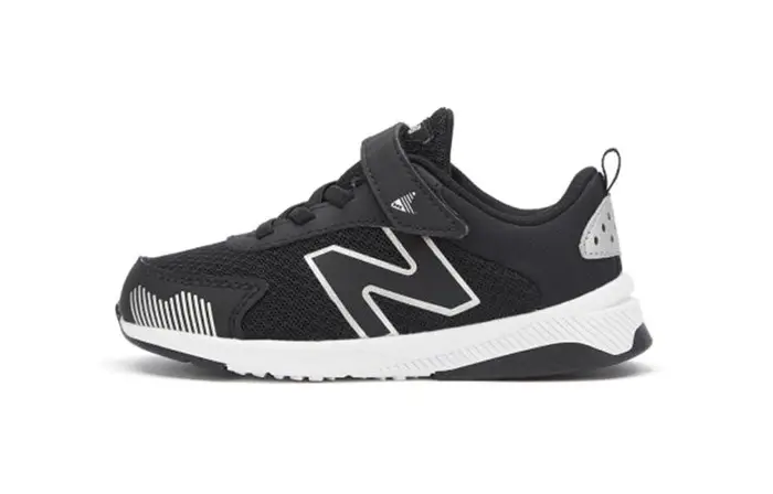 New Balance NB 545 Ammortizzate Resistenti all Abrasione Traspiranti Basse Scarpe da Corsa Nero Neonato e Bambino IT545BO1