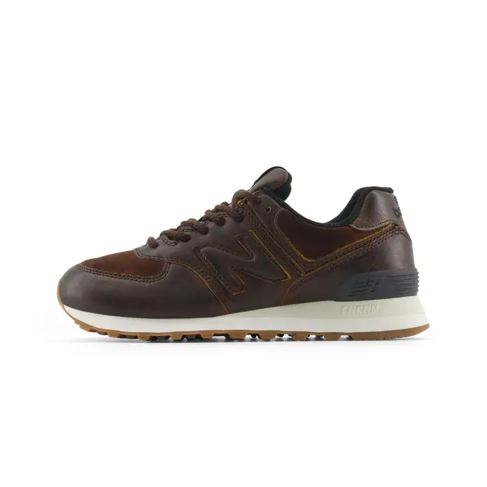 NB 574 Scarpe Casual da Donna Basse Caffè Scuro 38