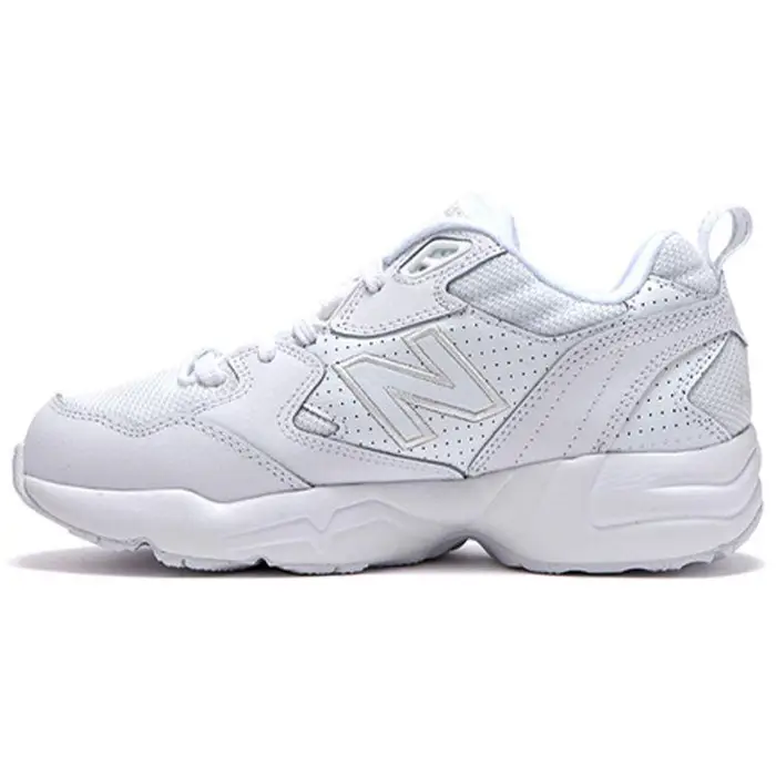 Nb 708 Tessuto Pelle Sintetica Doppio Strato Pelle Bovina Casual Sneakers Basse Donna sneakers Bianco WX708LW 36 5