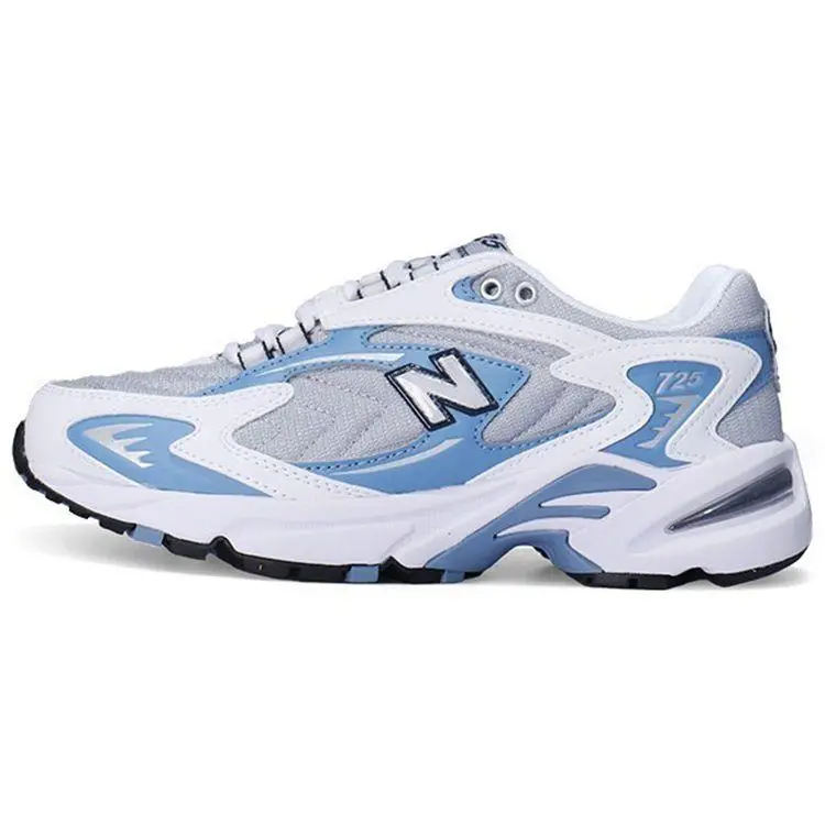 New Balance Nb 725 Tessuto in Pelle Sintetica Punta Rotonda Allacciatura Ammortizzazione Low-Top Scarpe Casual Lifestyle Unisex sneaker