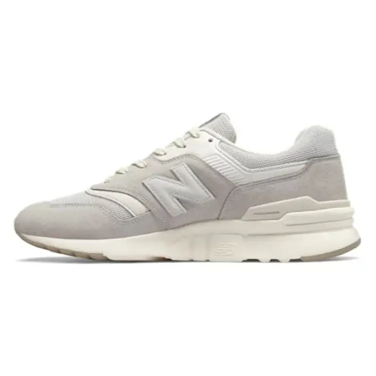 New Balance Nb 997H Pacchetto Classico Pelle Sport Versatile Durevole Scarpe Casual Lifestyle Basse Unisex sneaker Grigio Bianco CM997HCB
