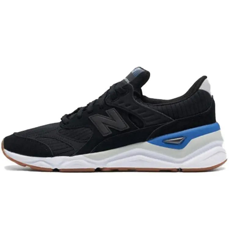 New Balance NB X-90 Scarpe Sportive in Mesh Ammortizzazione Durevole Vestibilità Low-Top Scarpe Casual Lifestyle Unisex Sneakers Nero Blu