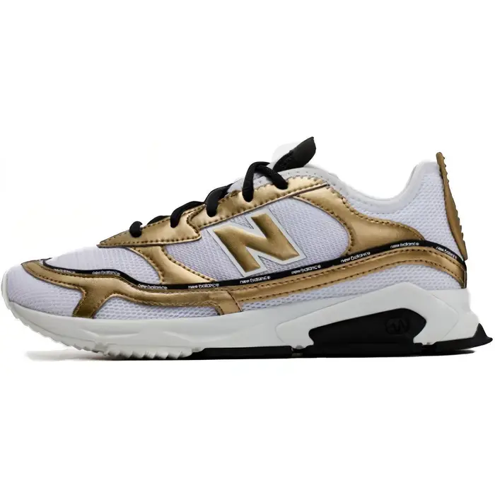Nb X-Racer Tessuto Sport Comfort Scarpe Lifestyle Basse Sneaker Donna Oro Bianco WSXRCHLD 35