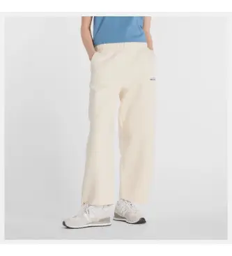 New Balance per donna WP53505 Pantaloni a gamba a botte in pile rivisitati beige, Casual, Cotone