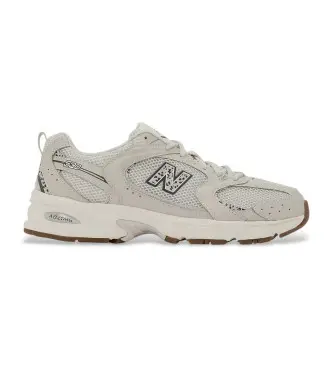 per uomo MR530 530 scarpe da ginnastica bianco sporco (44), Basso, Stringhe, Casual, Mesh