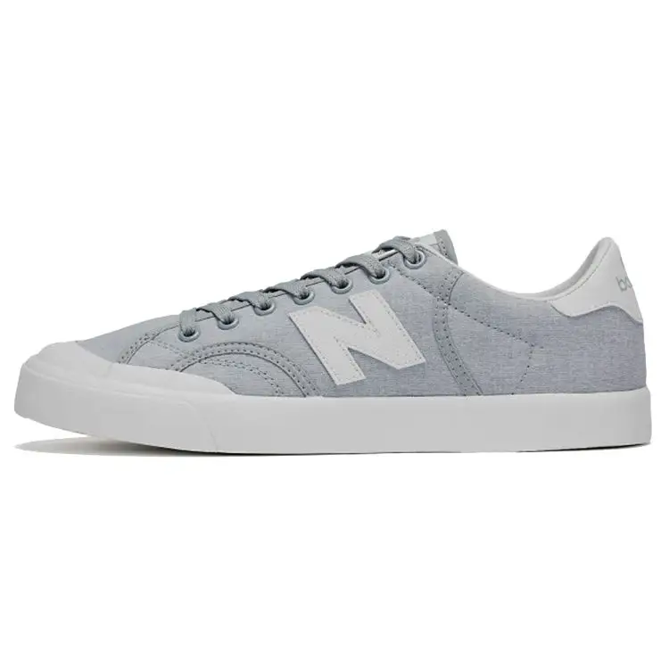New Balance Pro Court Tela Retro Casual Scarpe da Skate Low-Top Sneaker Unisex Grigio PROCTSVY