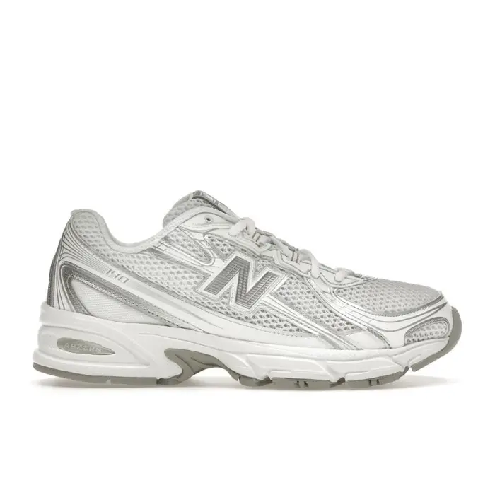 New Balance Scarpe da Ginnastica Unisex Uomo 740v2 Bianco Argento Riflesso Argento-Metallico U740WM2 39 5