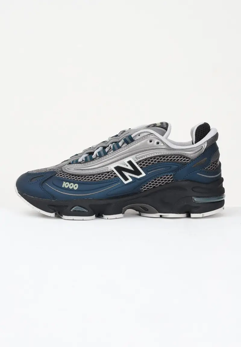 New Balance Sneakers 1000 ottanio e argento per uomo e donna