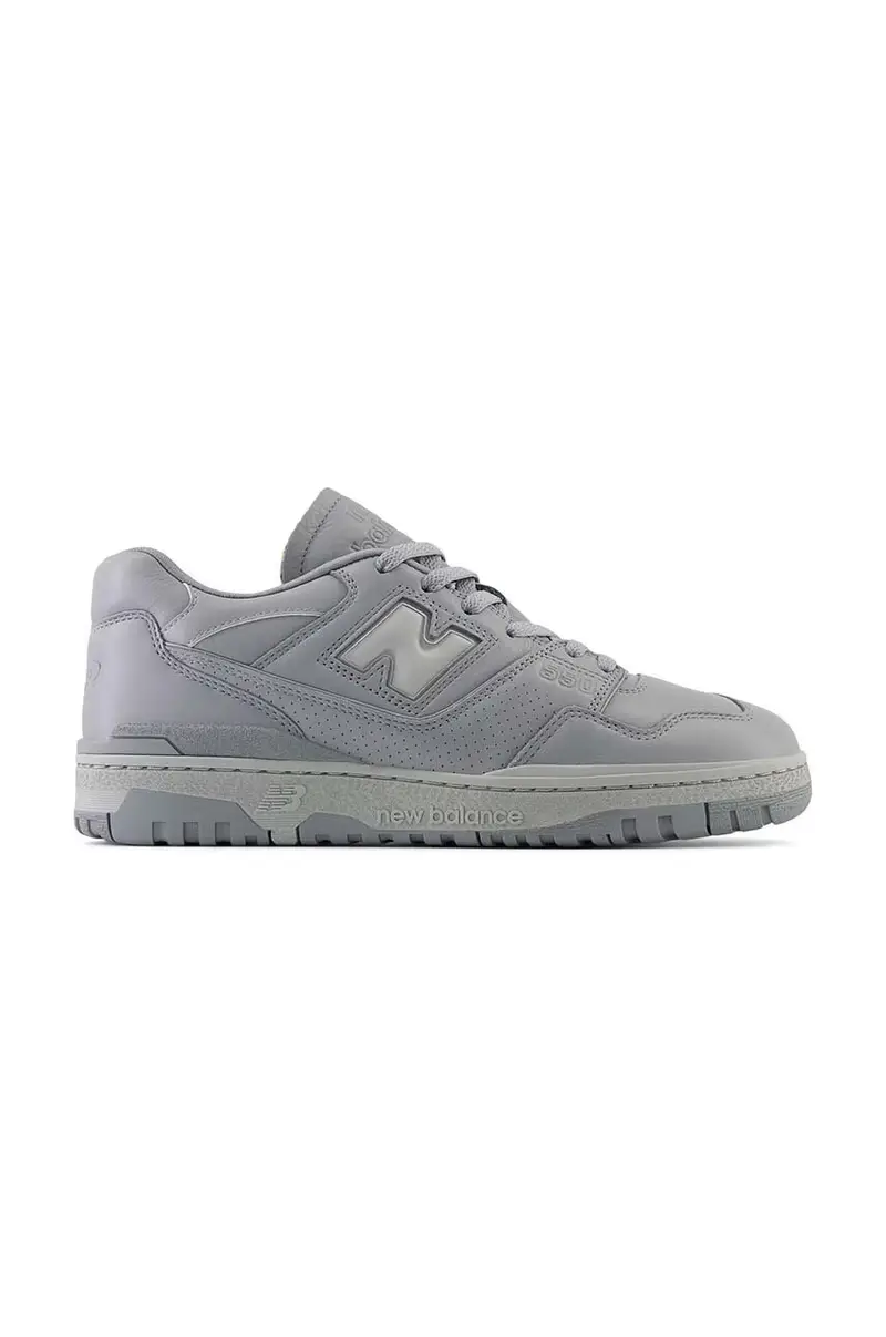 New Balance sneakers in pelle BB550MCB colore grigio BB550MCB