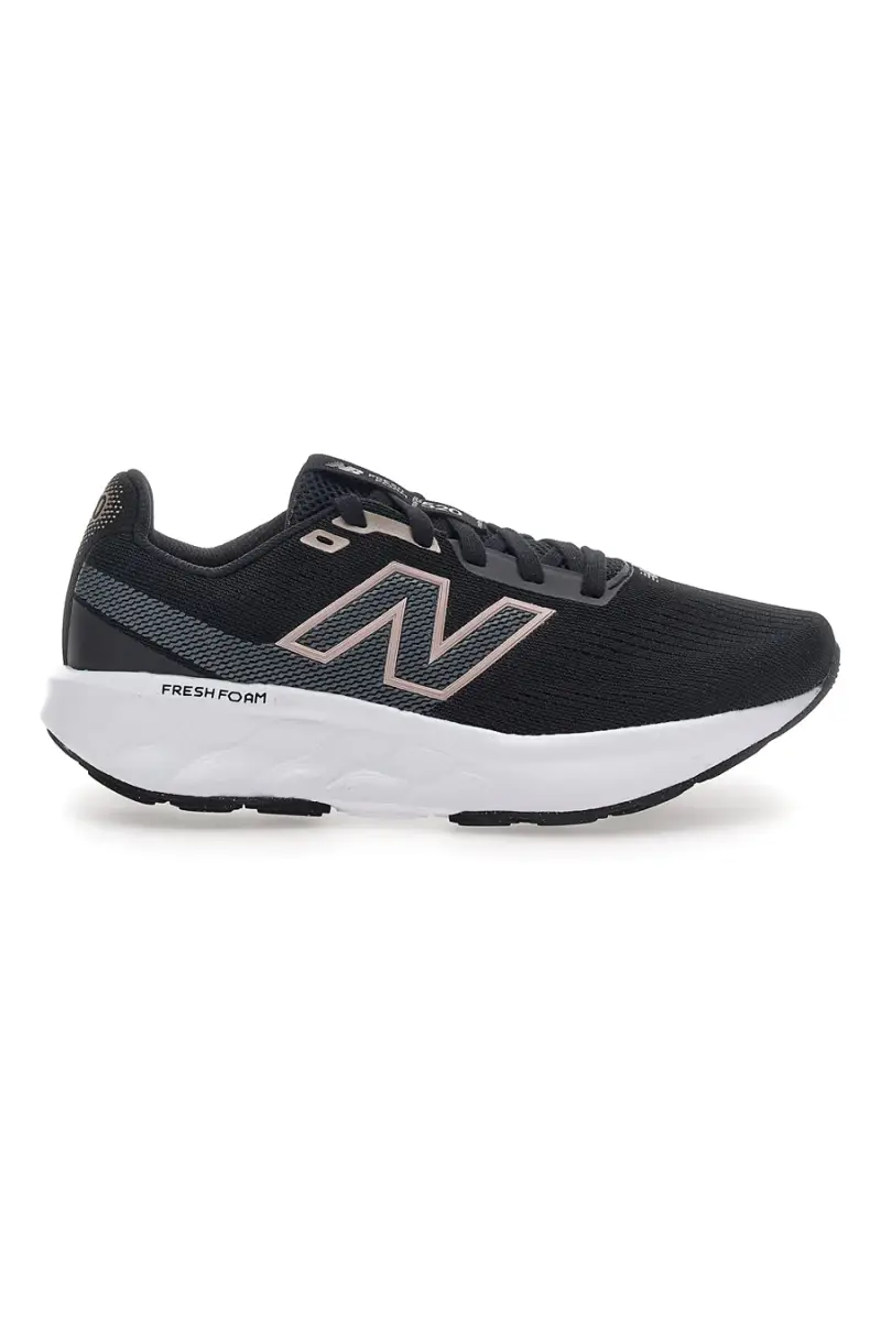 NEW BALANCE Sneakers nere da ginnastica con Fresh Foam in tessuto traspirante W520lk9 [NERO]