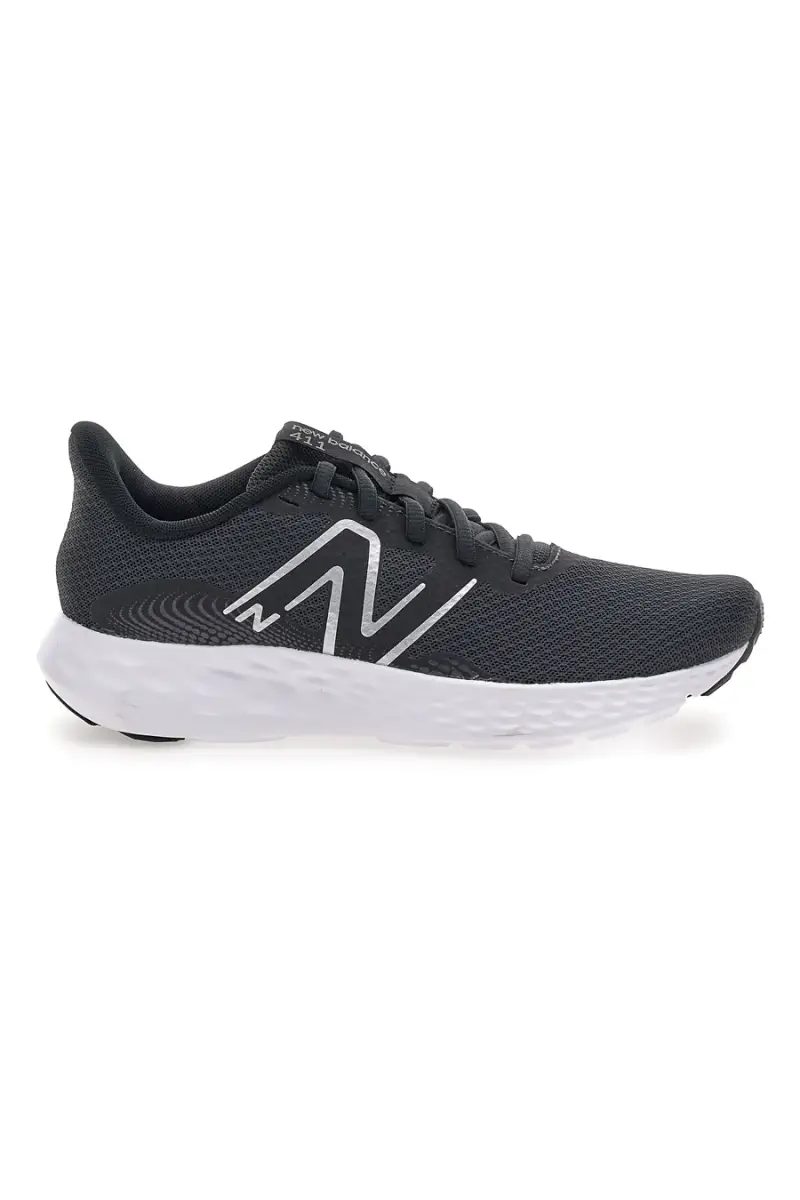 NEW BALANCE Sneakers nere da ginnastica in tessuto traspirante W411lb3 [NERO