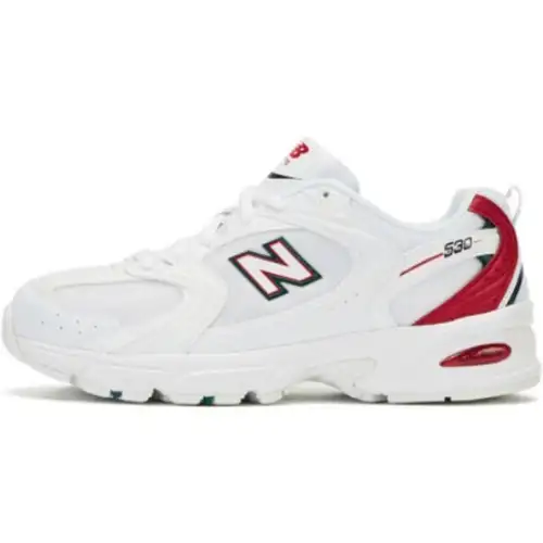 New Balance Sneakers Unisex 530 Bianco Rosso MR530SK