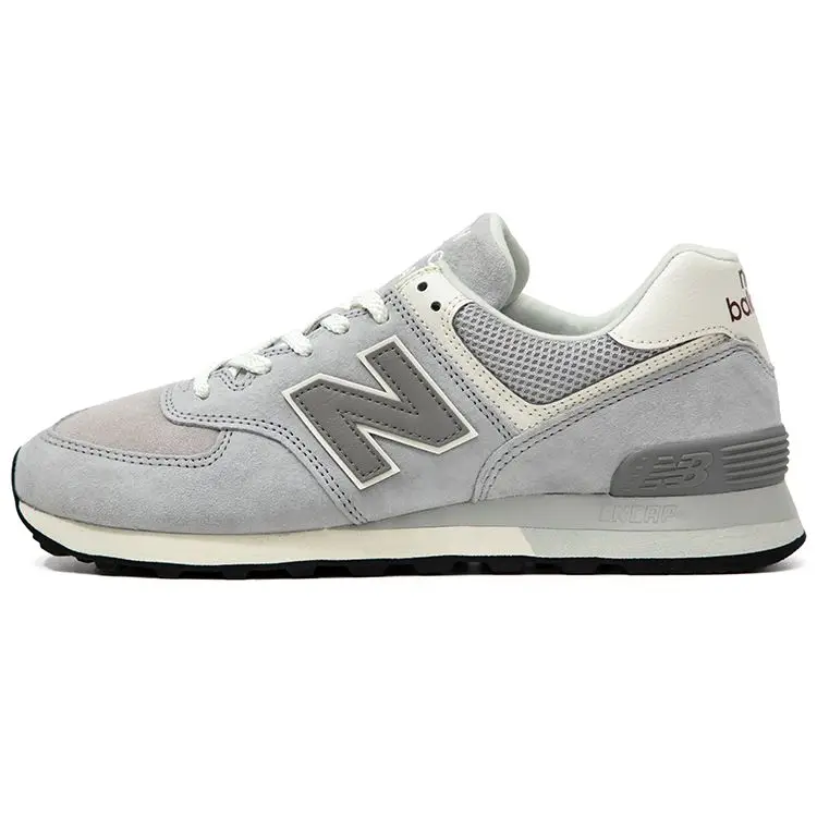 New Balance Sneakers Unisex 574 Rain Cloud White Grigio U574AL2 37 5