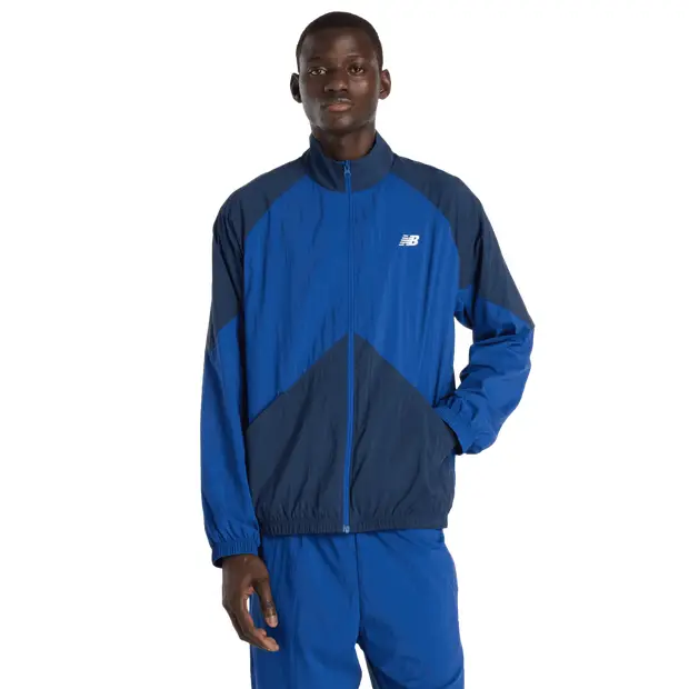 New Balance Sport Legacy Jacket Uomo - Giacche Blu - Jersey Blue