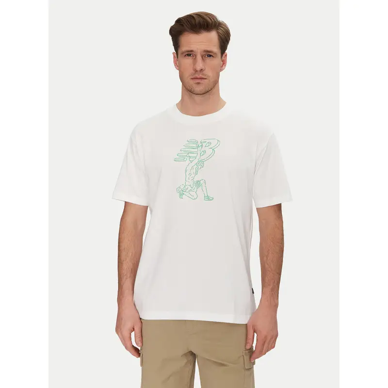 New Balance T-shirt Bianco 3225248