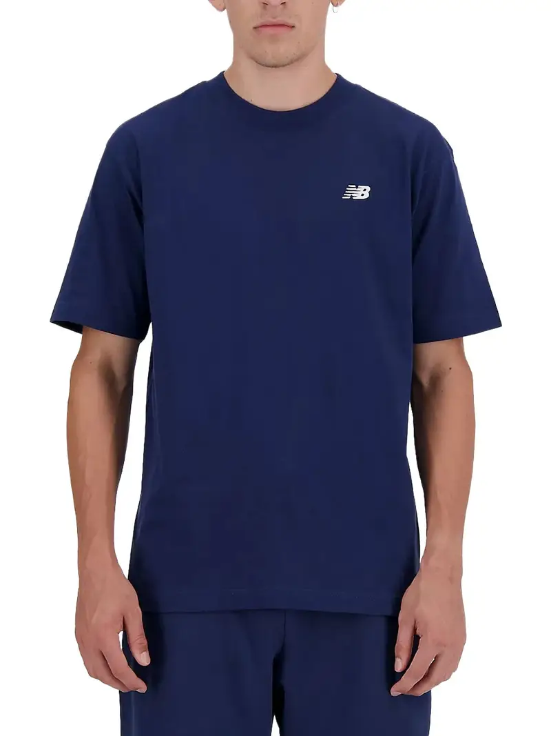 New Balance T-shirt Uomo Blu 4451626
