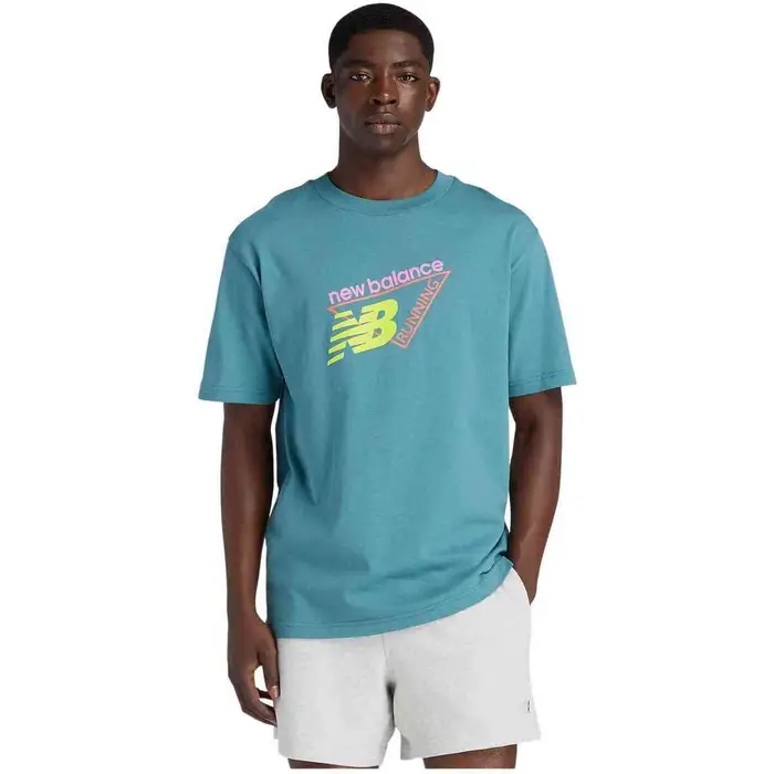 T-shirt New Balance MT61N1YV-AAZ Blu