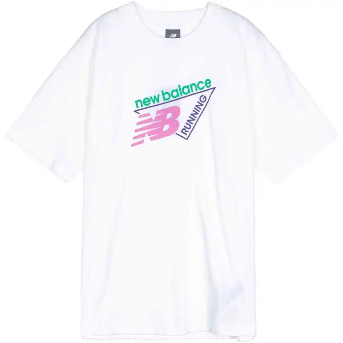 T-shirt New Balance MT61N1YV_WT Bianco