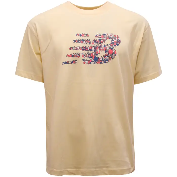 T-shirts a maniche lunghe New Balance MAGLIA Giallo