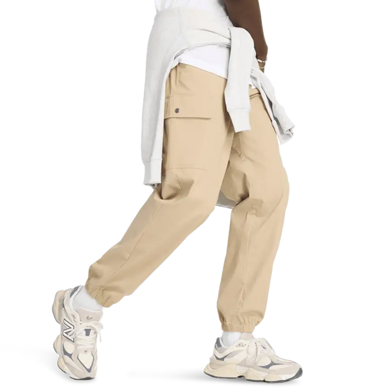 New Balance Twill Cargo Jogger male Pantaloni - Grigio - Jersey di cotone - Foot Locker