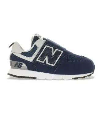 unisex per bambino NW574V1 Sneakers 574 New blu marino (27 5), Basso, Velcro, Casual, Navy, moda per bambini