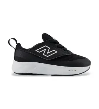 New Balance unisex per bambino NW625V1 Sneakers nere Fresh Foam 625, Nero, Basso, 1 a 3 cm, Stringhe, Casual, moda per bambini