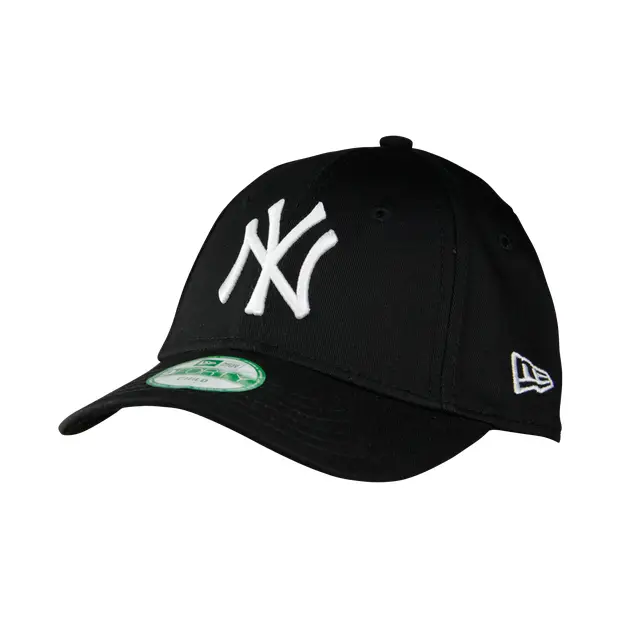 new era 9forty New York Yankees Baseball Kids Unisex - Cappellini Nero - ón Black