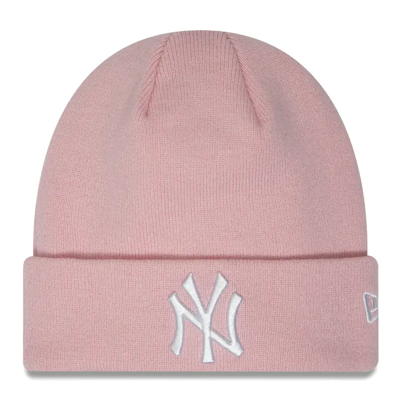 Berretto con risvolto essenziale femminile di New Era New York Yankees | New Era Rosa