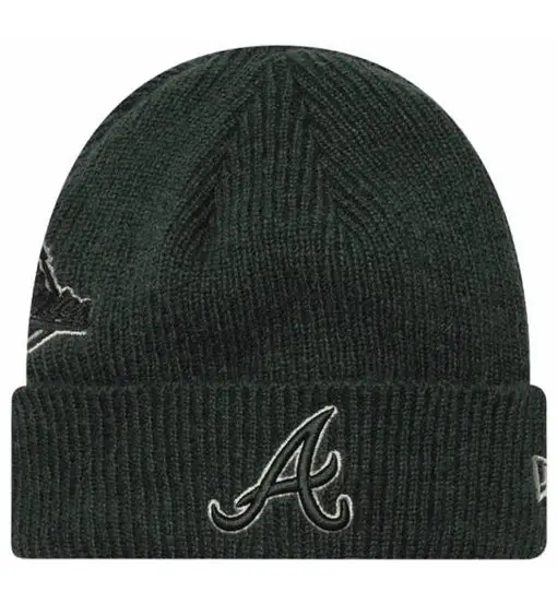 New Era Cap Patch Atlanta Braves M - berretto - uomo Green