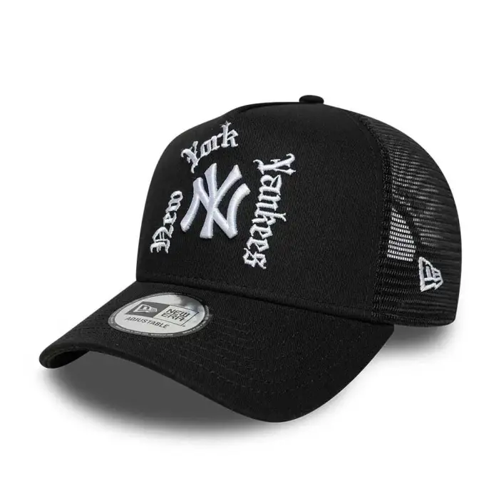 new era Cappellino trucker New York Yankees Neyyan Noir